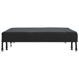 Copertura Tavolo Tinta unita Nero 112 x 112 x 15 cm Tessuto