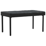 Copertura Tavolo Tinta unita Nero 122 x 72 x 15 cm Tessuto