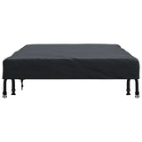 Copertura Tavolo Tinta unita Nero 162 x 92 x 15 cm Tessuto