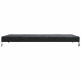 Copertura Tavolo Tinta unita Nero 202 x 102 x 15 cm Tessuto