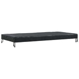 Copertura Tavolo Tinta unita Nero 202 x 102 x 15 cm Tessuto