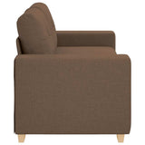Divano Divanetto Marrone 180x77x82 cm in Tessuto