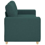 Divano Divanetto Verde Scuro 180x77x82 cm in Tessuto