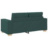 Divano Divanetto Verde Scuro 180x77x82 cm in Tessuto