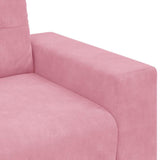 Divano a due posti Rosa 160 cm Velluto