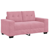 Divano a due posti Rosa 160 cm Velluto