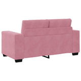 Divano a due posti Rosa 160 cm Velluto