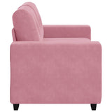 Divano a due posti Rosa 160 cm Velluto
