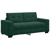 Divano Divanetto Verde Scuro 180x77x82 cm in Velluto