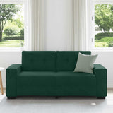 Divano Divanetto Verde Scuro 180x77x82 cm in Velluto