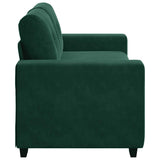 Divano Divanetto Verde Scuro 180x77x82 cm in Velluto