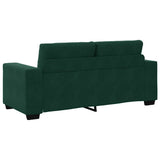 Divano Divanetto Verde Scuro 180x77x82 cm in Velluto