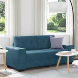 Divano Divanetto Blu 180x77x82 cm in Velluto