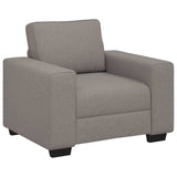 Poltrona Tortora 100x77x82 cm in Tessuto