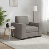 Poltrona Tortora 100x77x82 cm in Tessuto