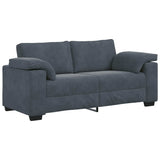 Divano Divanetto Grigio Scuro 180x77x82 cm in Velluto