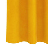 Tende oscuranti 2 pcs Giallo senape 140 x 225 cm Velluto