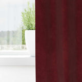 Tende oscuranti 2 pcs Rosso Vino 140 x 260 cm Velluto