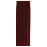 Tende oscuranti 2 pcs Rosso Vino 140 x 260 cm Velluto