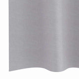 Tende Blackout con Anelli 2 pcs Grigio Metallico 245 x 140 cm