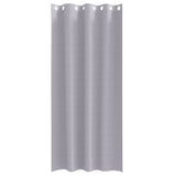 Tende Blackout con Anelli 2 pcs Grigio Metallico 245 x 140 cm
