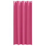 Tende Blackout con Anelli 2 pcs Rosa Vivo 225 x 140 cm