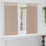 Tende Blackout con Anelli 2 pcs Talpa 175 x 140 cm Poliestere