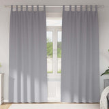 Tende Blackout con Anelli 2 pcs Grigio chiaro 225 x 140 cm