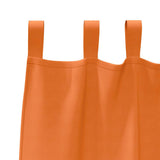 Tende Blackout con Anelli 2 pcs Arancione Vivo 225 x 140 cm