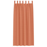 Tende Blackout con Anelli 2 pcs Terracotta 245 x 140 cm