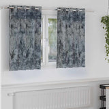 Tende in Velluto 2 pcs Grigio Argento 140 x 140 cm Velluto