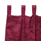 Tende in Velluto 2 pcs Rosso vino 225 x 140 cm Velluto