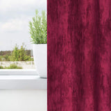 Tende in Velluto 2 pcs Rosso vino 225 x 140 cm Velluto