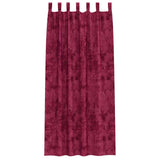 Tende in Velluto 2 pcs Rosso vino 225 x 140 cm Velluto