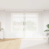 Tenda in Pizzo con tende Bianco 300 x 300 cm Poliestere