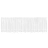 Tenda in Pizzo con tende Bianco 100 x 500 cm Poliestere