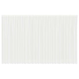 Tenda in Pizzo con tende Floreale Bianco 260x750cm Poliestere