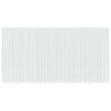 Tenda in Pizzo con tende Bianco 260 x 900 cm Poliestere