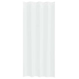 Tenda in Velo con tende 2 pcs Bianco 260 x 140 cm Poliestere