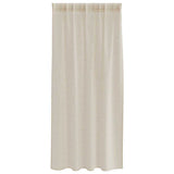 Tenda in Velo con tende 2 pcs Sabbia 175 x 140 cm Poliestere