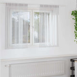 Tenda in Velo 2 pcs Grigio chiaro 140 x 140 cm Poliestere