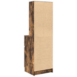 Comodino Rovere Fumo 39x35x125 cm in Legno truciolato