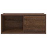 Mobili TV 2 pz Rovere Marrone 60x31x25,5 cm Legno truciolato