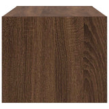 Mobili TV 2 pz Rovere Marrone 60x31x25,5 cm Legno truciolato