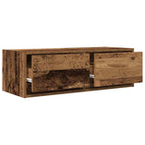 Mobili Porta TV 2 pz Legno Antico 80x31x25,5 cm in Truciolato