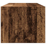 Mobili Porta TV 2 pz Legno Antico 80x31x25,5 cm in Truciolato