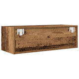 Mobili Porta TV 2 pz Legno Antico 80x31x25,5 cm in Truciolato
