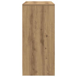 Credenza con Cassetto Rovere Artigianale 80x34x76 cm Truciolato