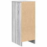 Credenza Grigio Sonoma 29,5x34x76 cm in Legno truciolato