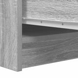 Credenza Grigio Sonoma 29,5x34x76 cm in Legno truciolato